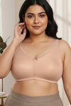 Zivame True Curv Double Layered Non Wired Full Coverage Minimiser Bra - Roebuck — thumbnail 5