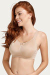 Zivame True Curv Padded Non Wired Full Coverage Super Support Bra - Roebuck — thumbnail 2