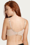 Zivame True Curv Padded Non Wired Full Coverage Super Support Bra - Roebuck — thumbnail 3