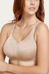 Zivame True Curv Padded Non Wired Full Coverage Super Support Bra - Roebuck — thumbnail 5