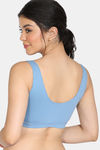 Zivame Double Layered Non Wired High Coverage Nursing Sleep Bra - Pacific Coast — thumbnail 2