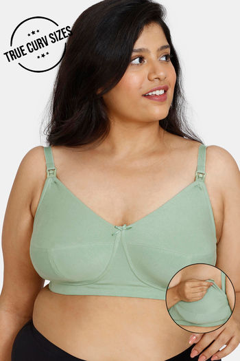 Zivame - Buy our Zivame Nursing Bra for your utmost comfort. 💗 Front  detachable layer for feeding purpose 💗 Non-wired for comfort 💗 Double  layered molded cups for no show 💗 Elastane