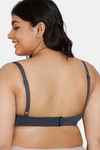 Zivame True Curv Maternity Double Layered Non Wired Full Coverage Nursing Bra - Ebony — thumbnail 2