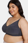 Zivame True Curv Maternity Double Layered Non Wired Full Coverage Nursing Bra - Ebony — thumbnail 3