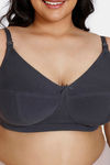 Zivame True Curv Maternity Double Layered Non Wired Full Coverage Nursing Bra - Ebony — thumbnail 4