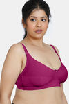 Zivame True Curv Maternity Double Layered Non Wired Full Coverage Nursing Bra - Raspberry Radiance — thumbnail 3
