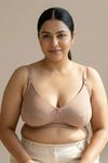 Zivame True Curv Maternity Double Layered Non Wired Full Coverage Nursing Bra - Roebuck — thumbnail 2