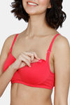 Zivame Maternity Padded Non Wired 3/4th Coverage Maternity / Nursing Bra - Teaberry — thumbnail 6