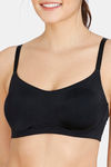 Zivame Copper Infused Double Layered Non Wired 3/4Th Coverage T-Shirt Bra - Anthracite — thumbnail 5