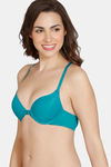 Zivame Modern Grounds Push-Up Wired Medium Coverage Pretty Back Bra - Harbor Blue — thumbnail 3