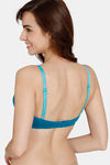 Zivame Beautiful Basics Double Layered Non Wired 3/4th Coverage Bra - Seaport2 — thumbnail 2