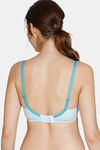 Zivame Beautiful Basics Double Layered Non Wired 3/4th Coverage T-Shirt Bra - Omphalodes — thumbnail 3
