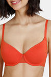 Zivame Beautiful Basics Padded Wired Medium Coverage T-Shirt Bra - Summer Fig — thumbnail 5