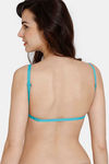 Zivame Beautiful Basics Double Layered Non Wired 3/4Th Coverage Backless Bra - Ceramic — thumbnail 4