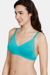 Zivame Beautiful Basics Double Layered Non Wired 3/4Th Coverage Backless Bra - Ceramic — thumbnail 5