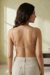 Zivame Beautiful Basics Double Layered Non Wired Full Coverage Backless Bra - Roebuck — thumbnail 3