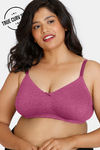 Zivame True Curv Beautiful Basics Double Layered Non Wired 3/4th Coverage Super Support Bra - Malaga — thumbnail 1