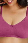 Zivame True Curv Beautiful Basics Double Layered Non Wired 3/4th Coverage Super Support Bra - Malaga — thumbnail 4