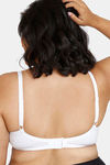 Zivame True Curv Beautiful Basics Double Layered Non Wired 3/4th Coverage Super Support Bra - White — thumbnail 2