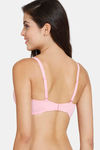 Zivame Beautiful Basics Padded Wired 3/4Th Coverage T-Shirt Bra - Prism Pink — thumbnail 2