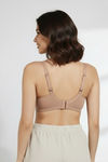 Zivame Maternity Double Layered Non Wired 3/4th Coverage Nursing Bra - Roebuck — thumbnail 2