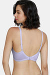 Zivame Maternity Double Layered Non Wired 3/4th Coverage Nursing Bra - Violet Tulip — thumbnail 2