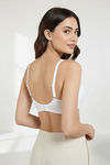 Zivame Maternity Double Layered Non Wired 3/4th Coverage Nursing Bra - White — thumbnail 3