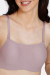 Zivame Beautiful Basics Padded Wired Full Coverage T-Shirt Bra - Elderberry — thumbnail 4
