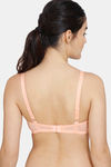 Zivame Sunset Mimosa Padded Wired 3/4th Coverage T-Shirt Bra - Coral Quartz — thumbnail 2