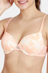 Zivame Sunset Mimosa Push-Up Wired Medium Coverage Bra - Coral Quartz — thumbnail 4