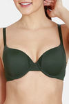 Zivame Firefly Dreams Push-Up Wired Medium Coverage Bra - Kombu Green — thumbnail 4