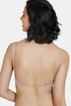 Zivame Innovation Double Layered Non Wired 3/4th Coverage Backless Bra - Roebuck — thumbnail 3