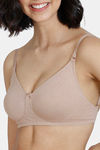Zivame Innovation Double Layered Non Wired 3/4th Coverage Backless Bra - Roebuck — thumbnail 5