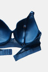 Zivame Champagne Nights Padded Non Wired 3/4th Coverage T-Shirt Bra - Sailor Blue — thumbnail 5