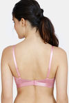 Zivame Champagne Nights Double Layered Non Wired 3/4th Coverage T-Shirt Bra - Polignac — thumbnail 2