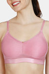 Zivame Champagne Nights Double Layered Non Wired 3/4th Coverage T-Shirt Bra - Polignac — thumbnail 4