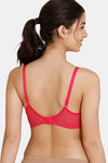 Zivame Ruby Spark Lightly Lined Non-Wired Full Coverage T-Shirt Bra - Virtual Pink — thumbnail 2