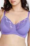 Zivame True Curv Ruby Spark Single Layered Wired Full Coverage Super Support Bra - Purple Corallites — thumbnail 4