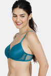 Zivame Moonshine Maiden Padded Non Wired 3/4Th Coverage T-Shirt Bra - Dragon Fly — thumbnail 3