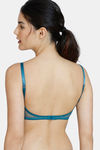 Zivame Moonshine Maiden Padded Wired Medium Coverage Ultra Low Back T-Shirt Bra - Dragonfly — thumbnail 2
