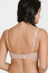 Zivame Glitter Straps Padded Non Wired 3/4th Coverage T-Shirt Bra - Roebuck — thumbnail 3