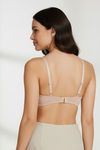 Zivame Glitter Straps Padded Non Wired 3/4Th Coverage T-Shirt Bra - Skin — thumbnail 3