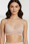 Zivame Glitter Straps Padded Non Wired 3/4Th Coverage T-Shirt Bra - Skin — thumbnail 6