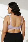 Zivame True Curv Double Layered Non Wired 3/4th Coverage Sag Lift Bra - Elderberry — thumbnail 2