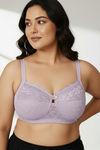 Zivame True Curv Double Layered Non Wired 3/4th Coverage Sag Lift Bra - Elderberry — thumbnail 5