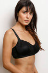 Zivame True Curv Double Layered Non Wired Medium Coverage Sag Lift Bra - Black — thumbnail 2