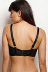 Zivame True Curv Double Layered Non Wired Medium Coverage Sag Lift Bra - Black — thumbnail 3