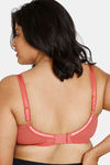 Zivame True Curv Double Layered Non Wired Full Coverage Minimiser Bra - Dusty Cedar — thumbnail 2