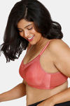 Zivame True Curv Double Layered Non Wired Full Coverage Minimiser Bra - Dusty Cedar — thumbnail 3