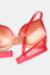 Zivame Wildberry Fling Push-Up Wired Medium Coverage T-Shirt Bra - Rouge Red — thumbnail 5